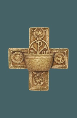 Holy Water Sink - White - 18 Cm