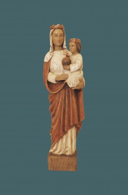Our Lady Queen - White / Red - 34 Cm
