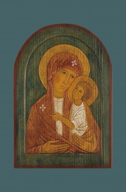 Our Lady Of Tenderness - Low Relief - Red...
