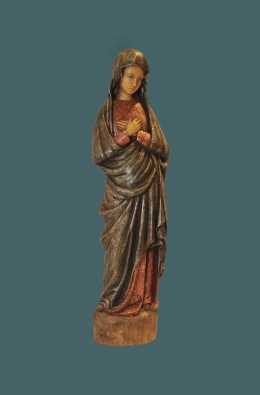 Nossa Senhora Da Anunciação - Dourada - 51 Cm