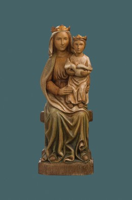 Our Lady Of Liesse - Siena / Blue - 68 Cm