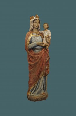 Our Lady And Child XIV Century - Old...
