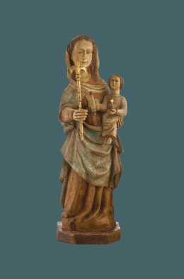 Our Lady Of Voirons - Siena / Blue- 91 Cm