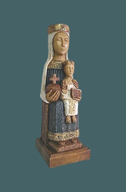 Our Lady Of The Pillar - Blue / White - 25 Cm
