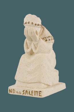 Nossa Senhora De La Salette - Branco - 13 Cm