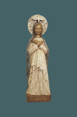 Our Lady Of Advent - White / Light Blue -...