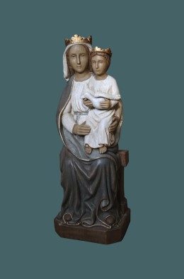 Our Lady Of Liesse - White / Blue - 65 Cm