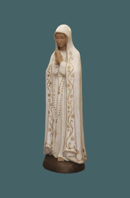 Our Lady Of Fatima - White / Golden - 1,20 M