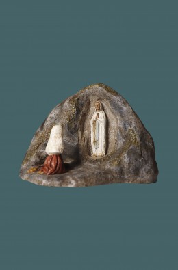 Gruta De Lourdes Com Nossa Senhora - 13 Cm
