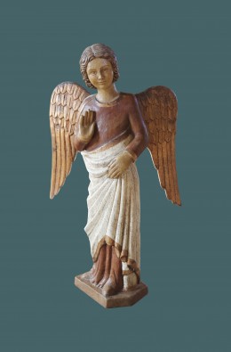 Smiling Angel (Reims) - Polychrome - 73 Cm