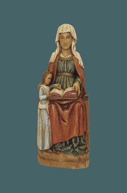 Saint Anne With The Little Mary - Blue /...