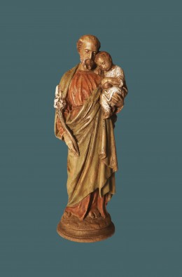 Saint Joseph The Holy Child And Lily -...