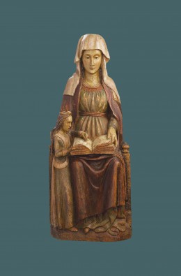 Saint Anne With The Little Mary -...