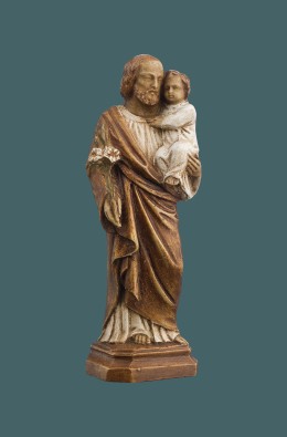 Saint Joseph With Holy Child - White /...