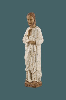 Saint Joseph Of Doves - White - 35 Cm