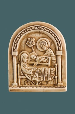Nativity - Ivory Resin - 8 Cm