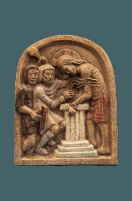 The Scourging At The Pillar - Low Relief -...