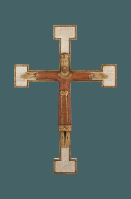 Christ Priest With Cross - Red / White -...