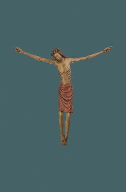 Cristo Rhénan (sin Cruz) - Rojo - 64 Cm