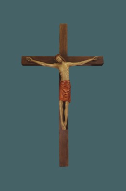 Cristo Rhénan (con Cruz) - Rojo - 1 M