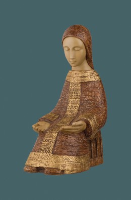 Our Lady - Paysanne Nativity Scene - Brown...