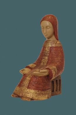 Our Lady - Paysanne Nativity Scene - Red -...