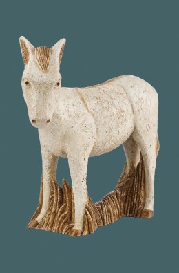 Donkey - Paysanne Nativity Scene - White -...