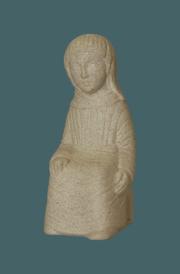 Mary Autun Nativity Scene (stone tone) - 9 Cm