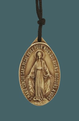 Medalha Milagrosa Grande - Marfinite - 5 Cm