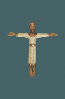 Christ Priest (without Cross) - White - 40 Cm