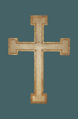 Cruz Do Cristo Padre De 20 Cm - Branco -...