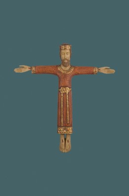 Christ Priest (without Cross) - Red - 30 Cm