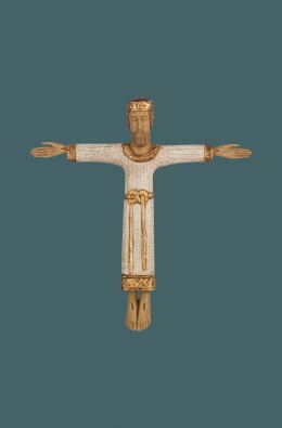 Cristo Sacerdote (sin Cruz) - Blanco - 30 Cm