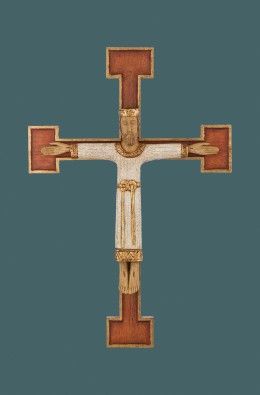Christ Priest With Cross - White / Red -...
