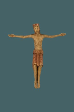 Christ Roman Without Cross - Red - 20 Cm