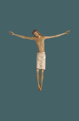 Cristo Rhénan Sem Cruz - Branco - 50 Cm