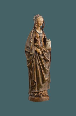 Saint Mary Magdalene - Ocher / Green - 40 Cm