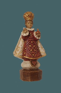 Infant Jesus Of Prague - Red / White - 21 Cm