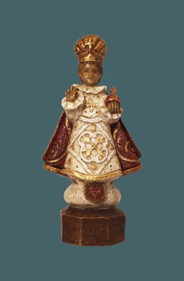 Infant Jesus Of Prague - White / Red - 21 Cm