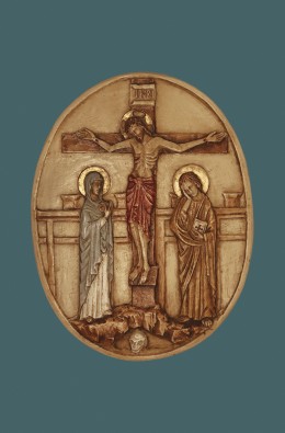 Jesus Dies On The Cross - Medallion - 13 Cm