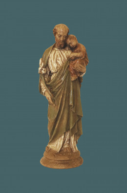Saint Joseph The Holy Child And Lily -...