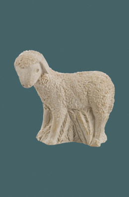 Sheep - Autun Nativity Scene - White - 6 Cm