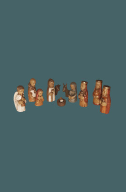 Nativity Scene 12 Figures - Without Case -...