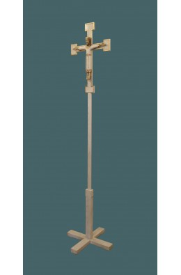 Christ Priest Processional Cross and...